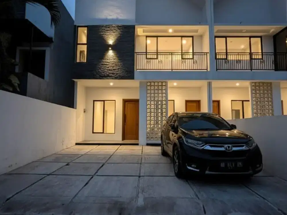 Rumah 2 lantai Modern Scandinavian utara Jogjabay