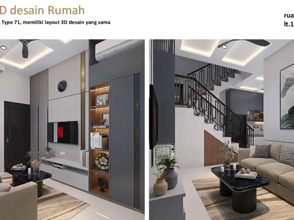 Rumah Baru 3 Lantai Duri Kepa Jakarta Barat dekat central park Mall