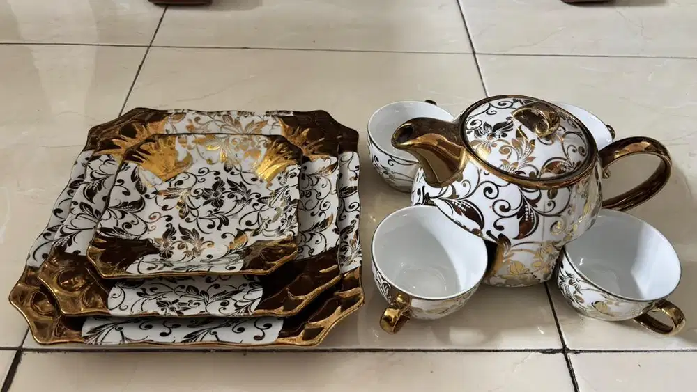 JUAL TEA SET KERAMIK MURAH