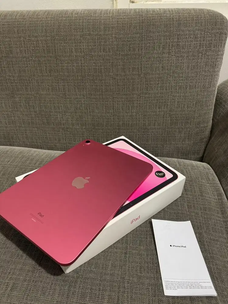 ipad gen 10th pink garansi ibox