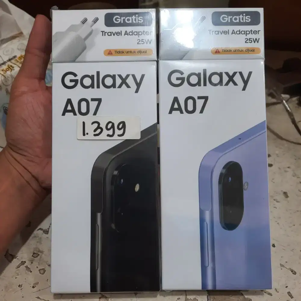 Samsung a07 4+4/64gb garansi resmi
