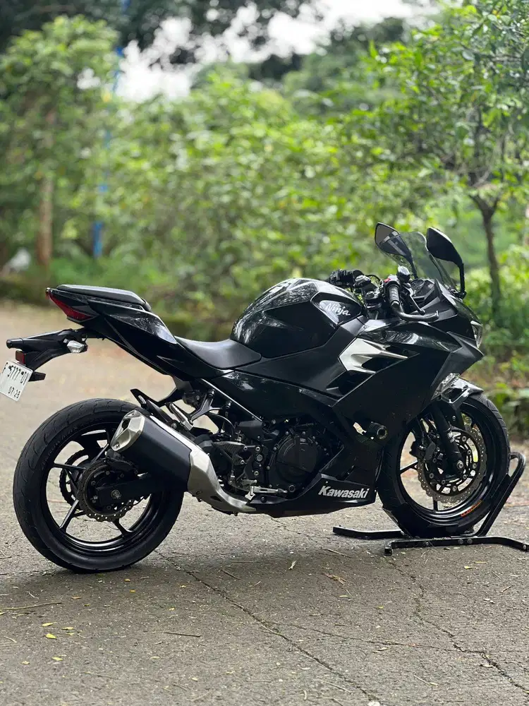 KEREN ABIS! KAWASAKI NEW NINJA 250 FI 2018 HITAM KM 19K PAJAK ON MULUS