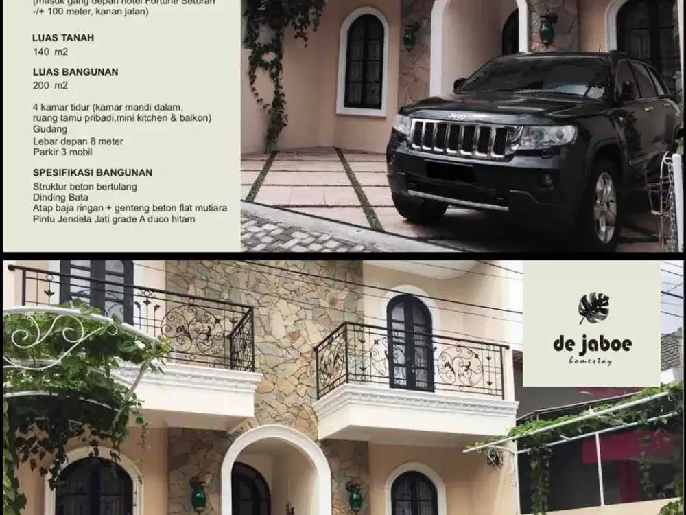 Homestay strategis kawasan kampus dan bisnis hotel seturan Jogja