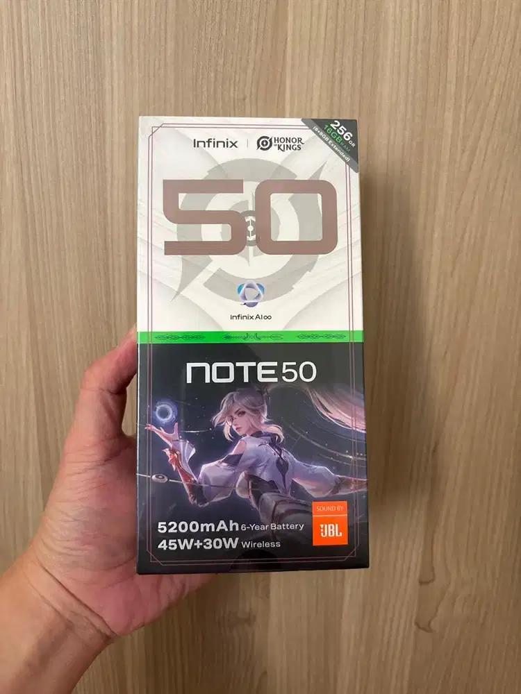 {BARU} Infinix Note 50 8/256, SEGEL Garansi Resmi, Bisa COD