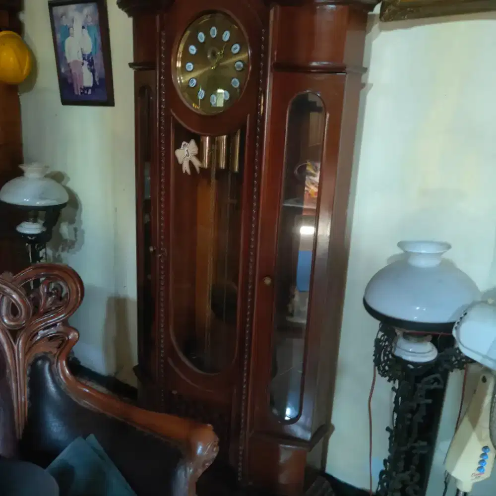 Grandfather Clock Asli Jerman – Dentang Elegan Setiap 15 Menit