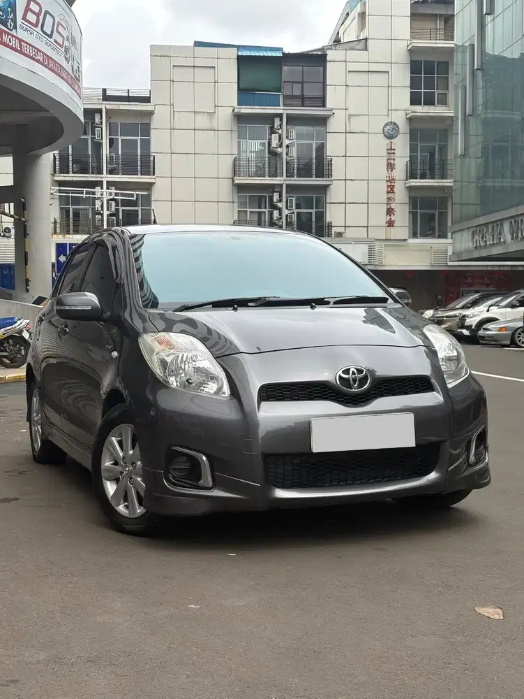 TOYOTA [FULL RECORD] YARIS E AT 2013 NIK 2013 GREY METALIK