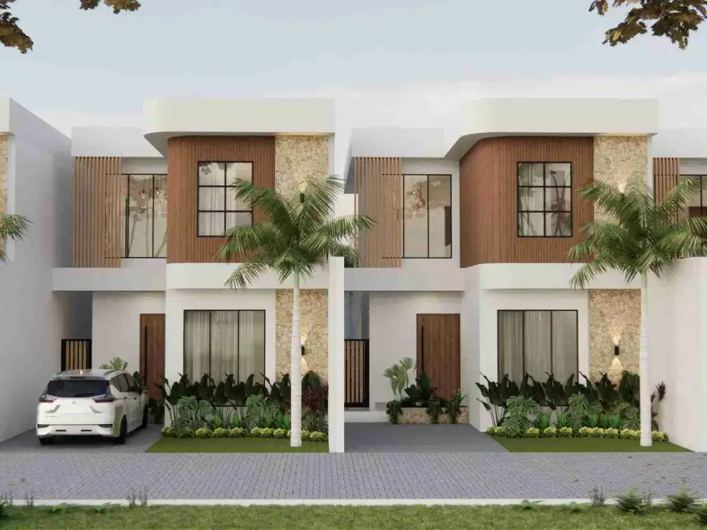 Dijual vila edisi terbatas 9 unit 2 lanta akses jalan utama bebas banjir di dekat Canggu