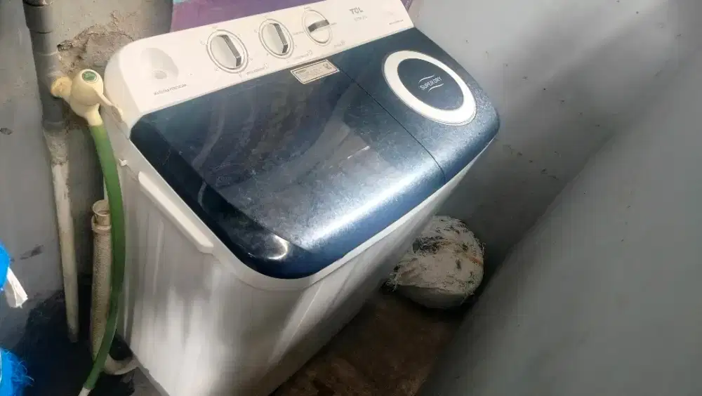 Mesin cuci TCL masih bagus belum pernah servis