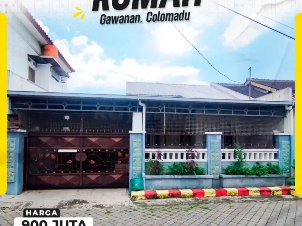 Rumah 3kamar Siap huni dekat Tol Solo, Gawanan Colomadu Kra