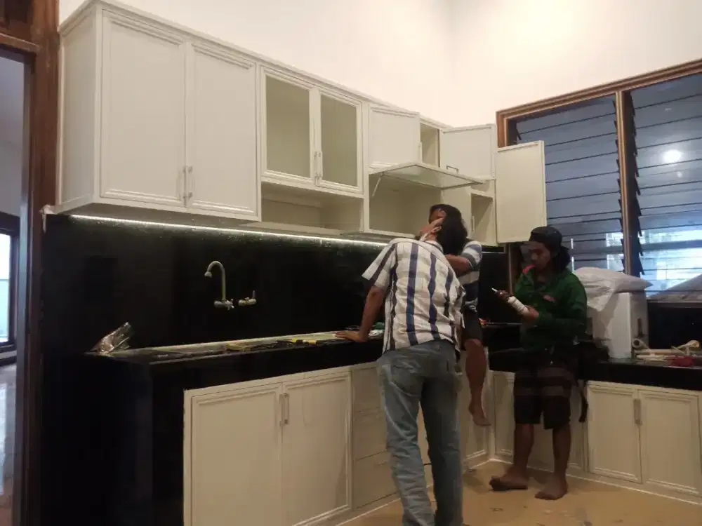 Kitchen Set Aluminium Surabaya Kaloka Interior