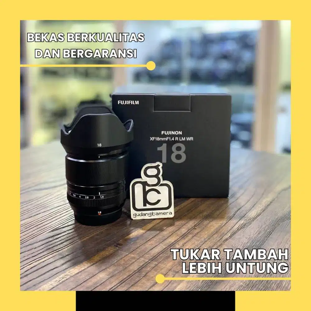 Fujifilm XF 18mm F1.4 R LM WR - LIKE NEW - 0832