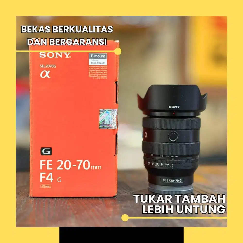 Sony FE 20-70mm f4 G - LIKE NEW - 9933