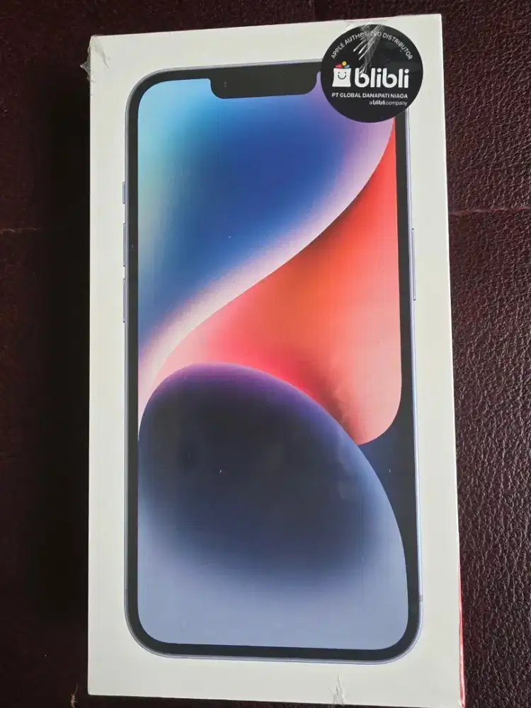 Sale 3.3 IPHONE 14 BLUE 128 GB GARANSI RESMI IBOX INDONESIA