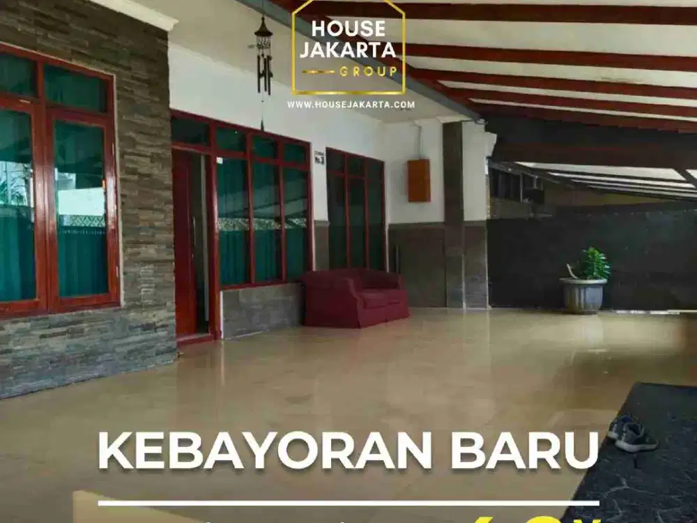 Rumah Kebayoran Baru Dekat Stasiun MRT