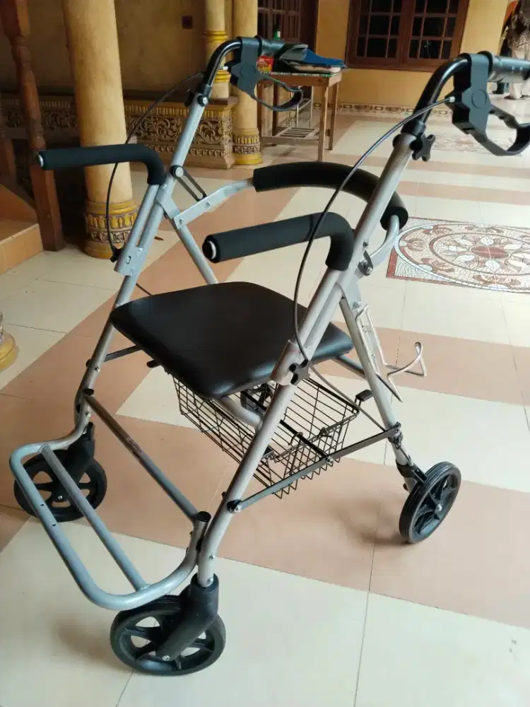 Walker Lansia atau Kursi Roda