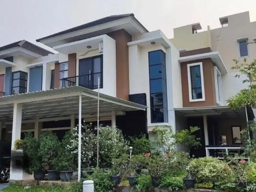 Dijual rumah siaphuni semi furnished di Harapan Indah Cluster Asera One South Bekasi