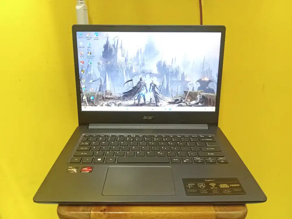 JUAL LAPTOP ACER ASPIRE 3 A314S/RYZEN 3 3250U/ RAM 4GB/ SSD 256GB