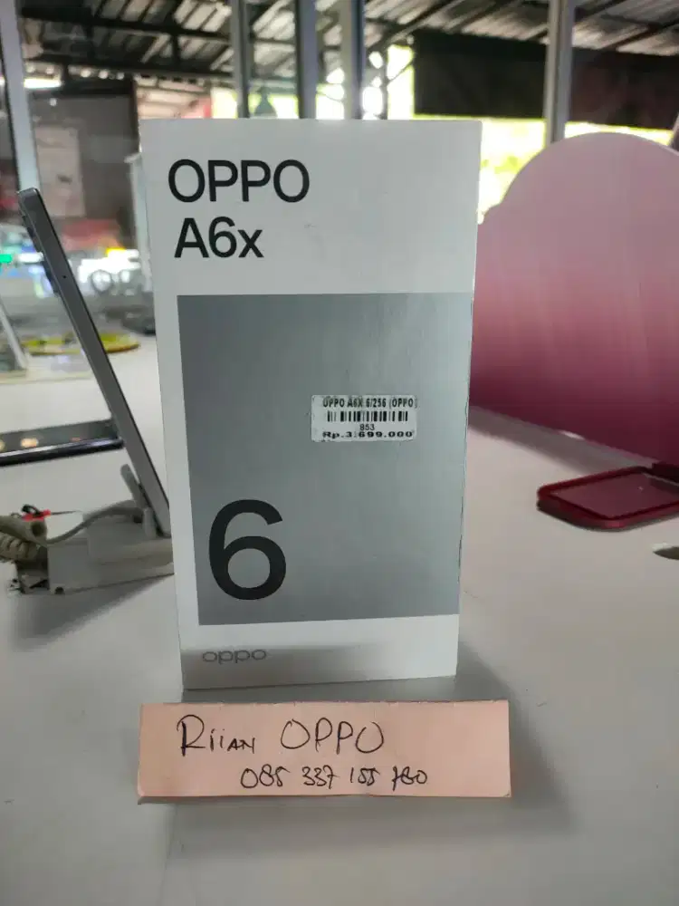 Oppo A6X Ram 6/256gb ATLANTIS DAHSYAT