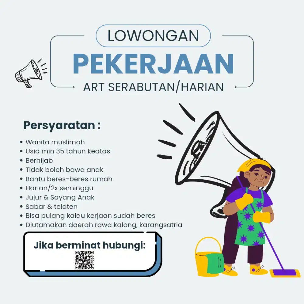 DICARI ART SERABUTAN HARIAN
