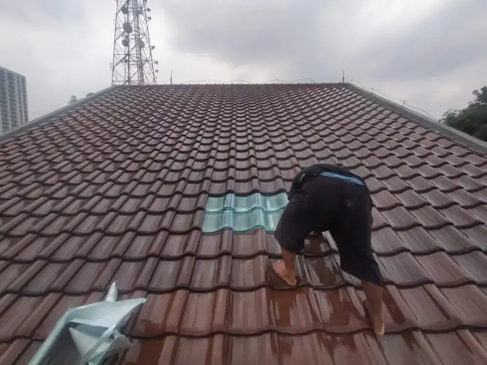 Tukang perbaikan atap bocor,dag,talang,cat rumah dll