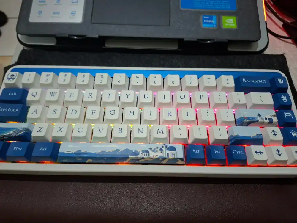 Keyboard mechanical akko jin01 santorini