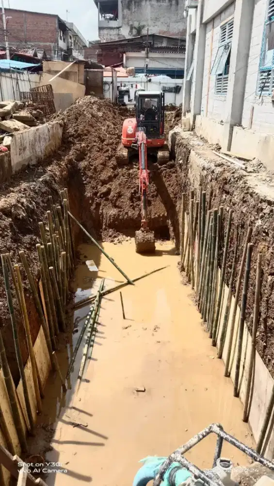 Excavator pc 75 vibro 10-12 ton crane 25ton