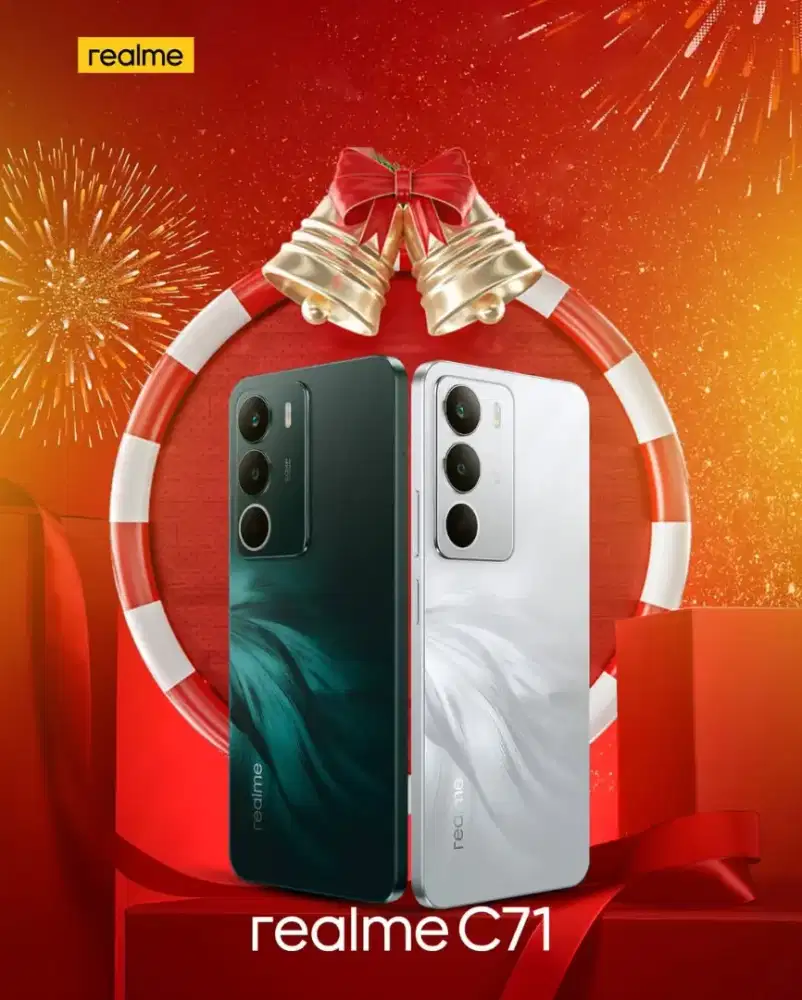 Realme C71 sekarang sudah ready stock