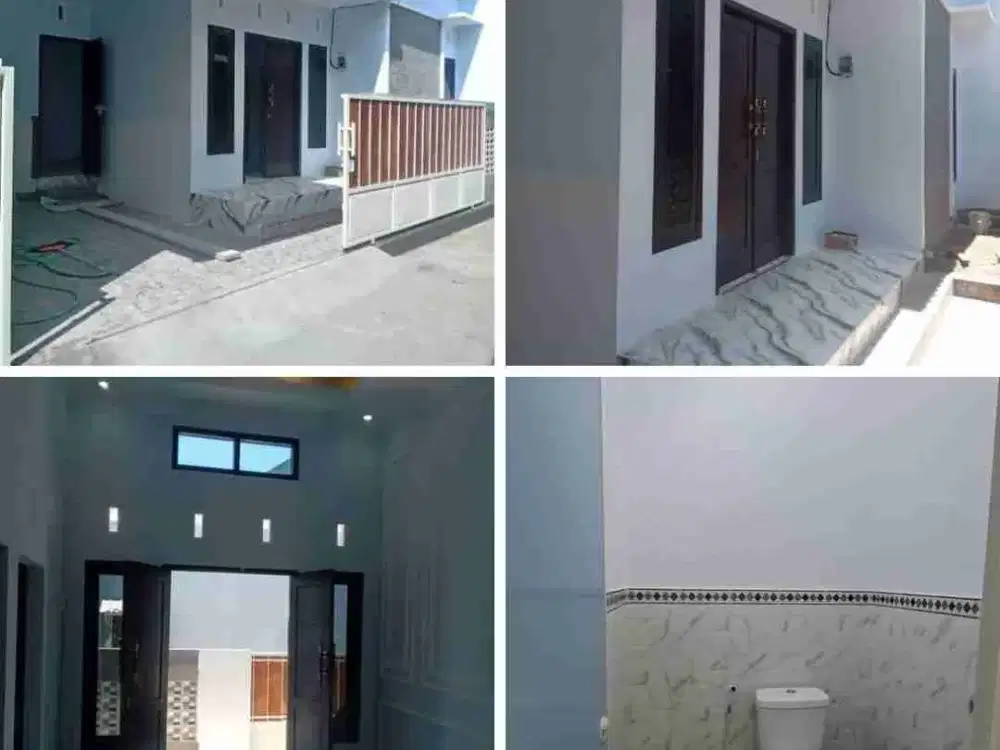 Rumah baru siap huni jalan 6 meter SHM split Sukodono Sidoarjo