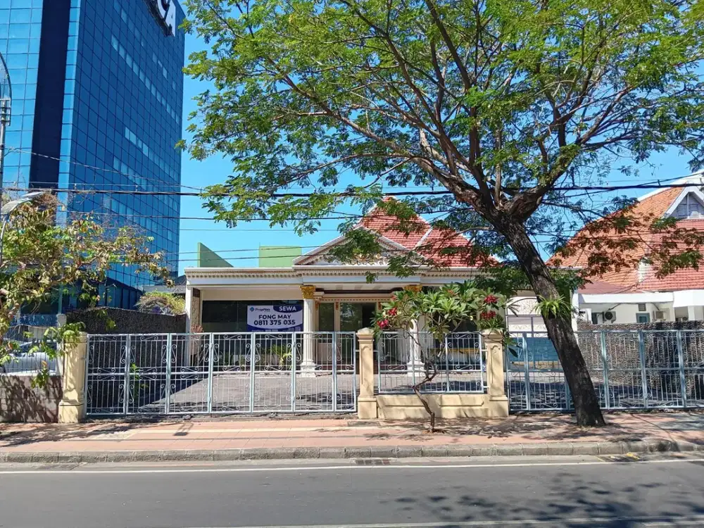 Bangunan Komersial Raya Darmo, Surabaya Pusat - Cocok untuk Showroom