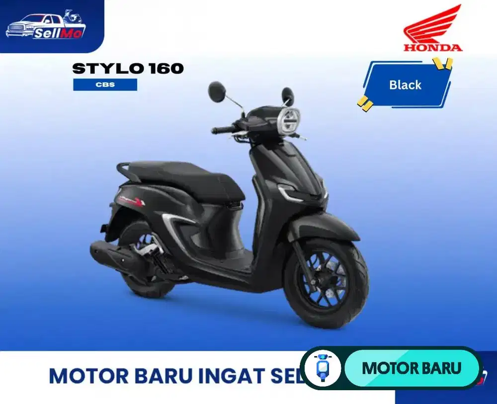PROMO MOTOR HONDA STYLO 160 CBS & STYLO 160 ABS DP MULAI 2 JT AN