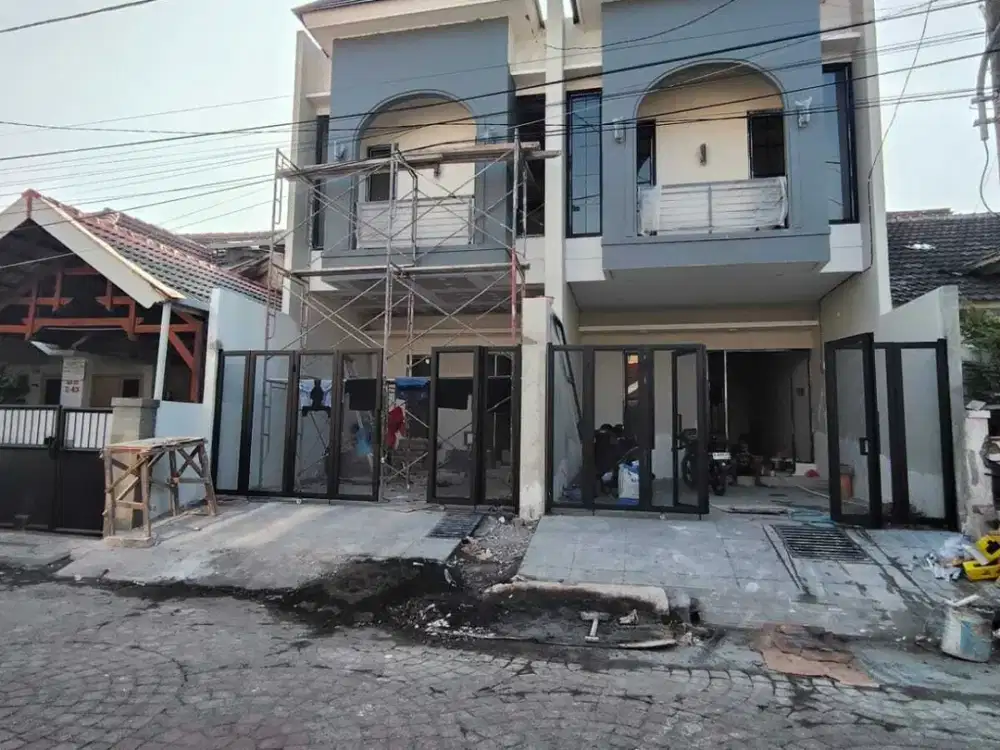 Rumah Baru di Nirwana Eksekutif Wonorejo Lokasi Premium dekat MERR