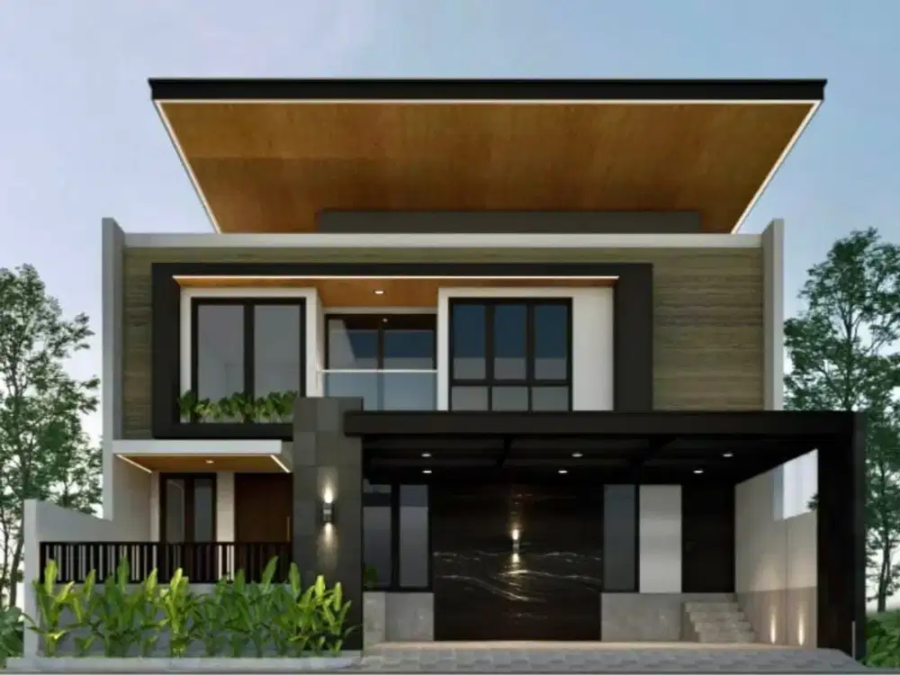 RUMAH BARU GRES 2 LANTAI Citraland Spec Mewah Fasad Marmer