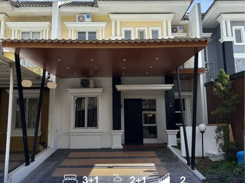 Hunian Cantik Full Furnished Siap Huni Cluster Gading Serpong