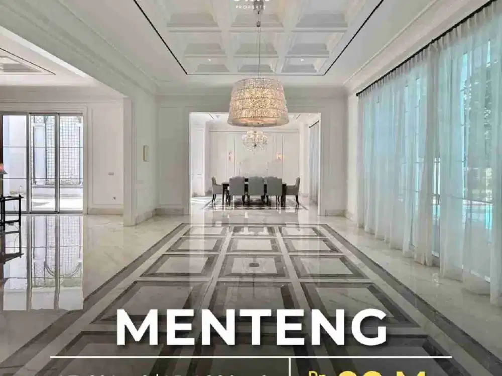 BRAND NEW HOUSE
LUXURIOUS AMERICAN CLASSIC
di MENTENG JAKARTA PUSAT