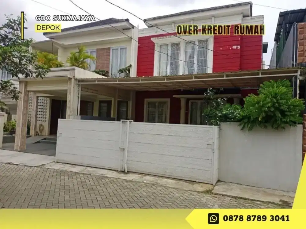 Jual Take Over Rmh 2LT 198JT dkt Alun alun GDC Depok di Cluster New Anggrek 2