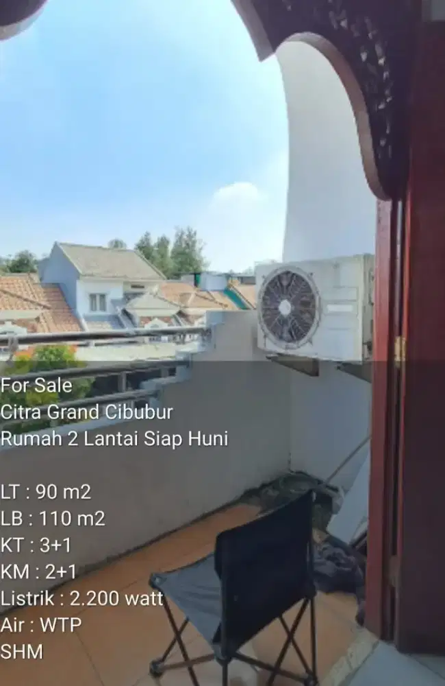 For Sale : Rumah Mewah di Citra Grand Cibubur Rumah 2 Lantai siap Huni