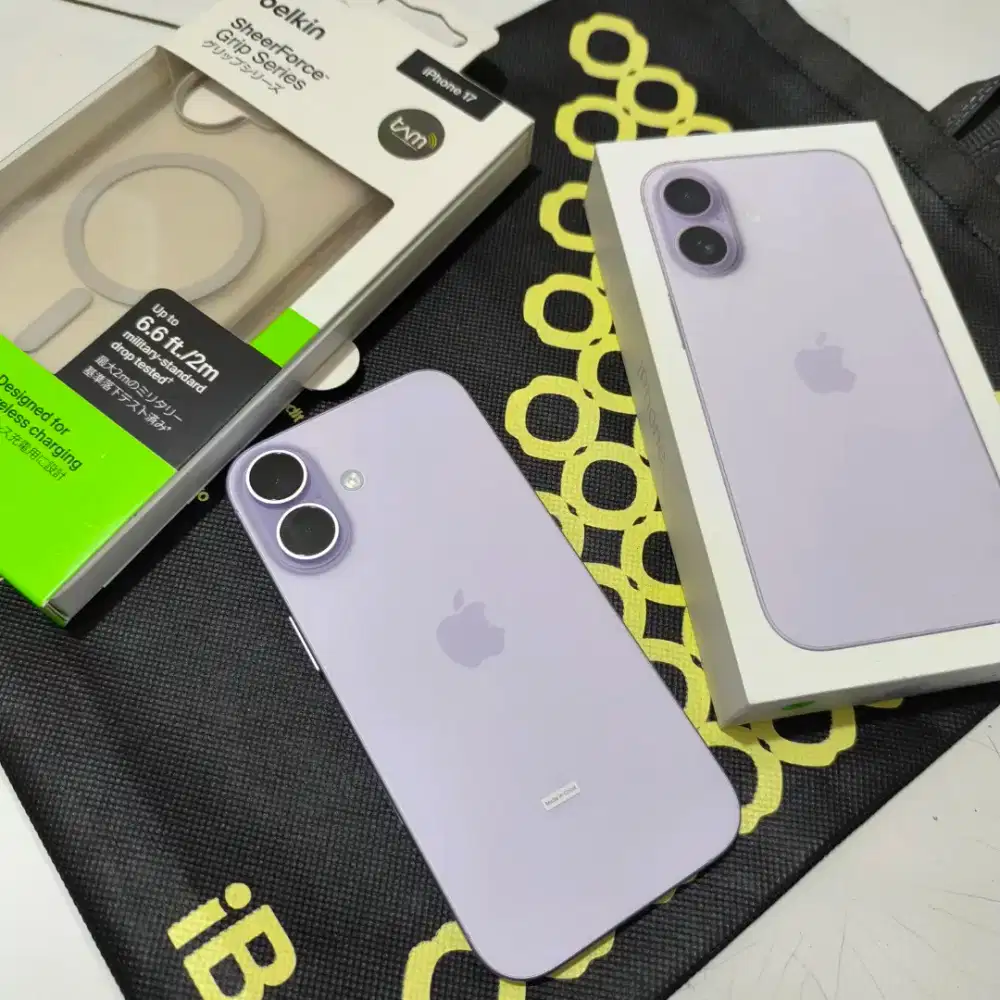 Iphone 17 256gb 1 minggu pakai