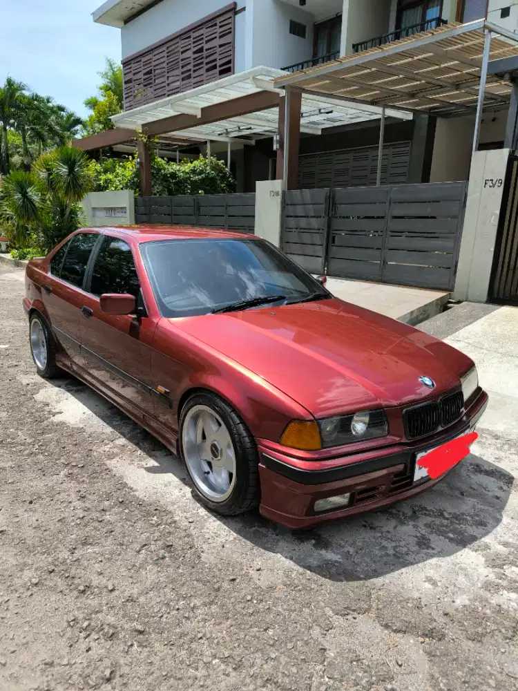 BMW E36 320i MT 1995, Calypso Red (Siap Pakai, No PR)