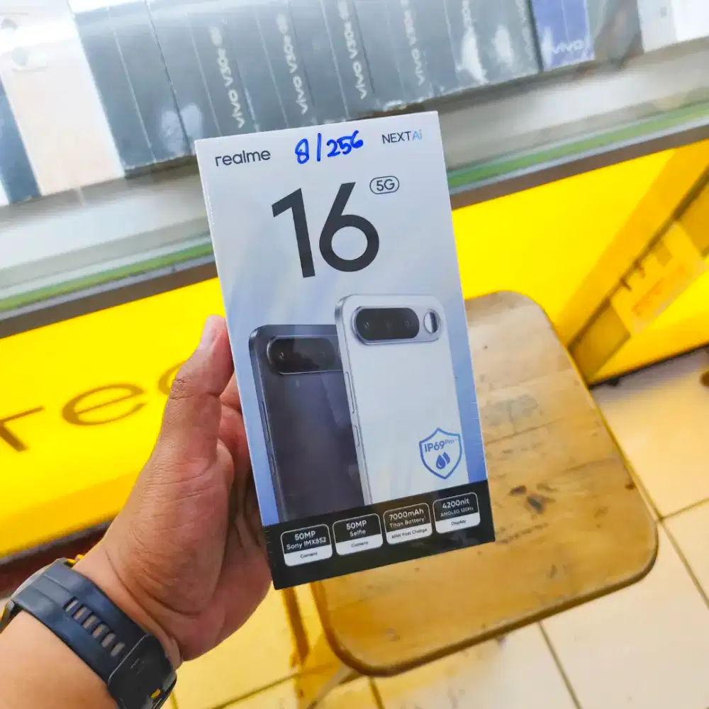 Realme 16 5G 12/256 8/256 Gb New Baru Murah Garansi Resmi 1 Tahun