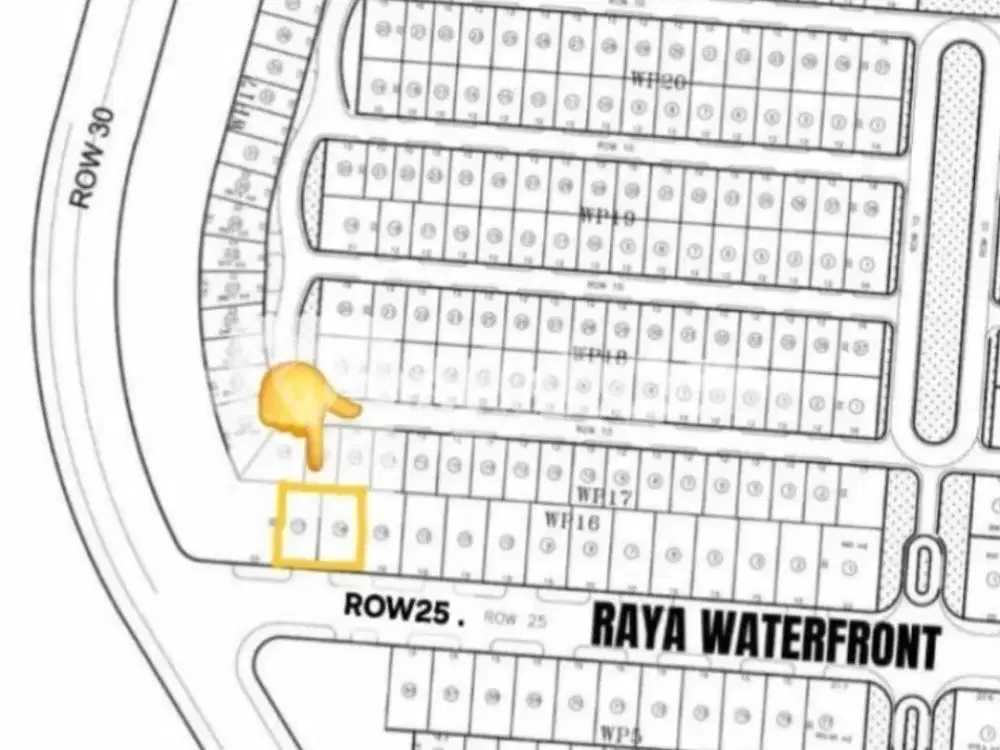 Dijual Tanah Kavling Waterfront Citraland Strategis Siap Pakiapakai