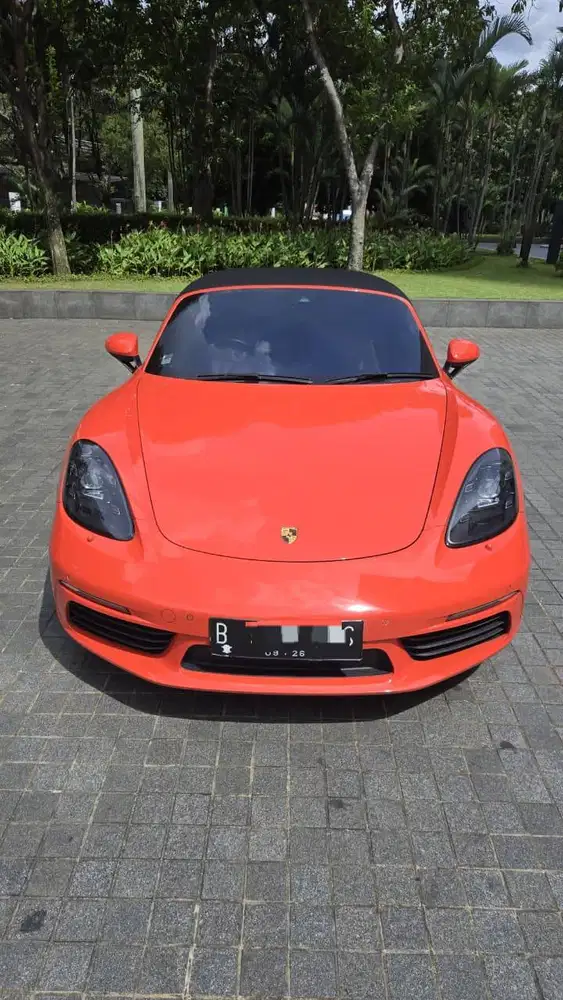 Porsche Boxster S 718 2016 Orange 2017 Porsche 2015 dijual Cepet Bu
