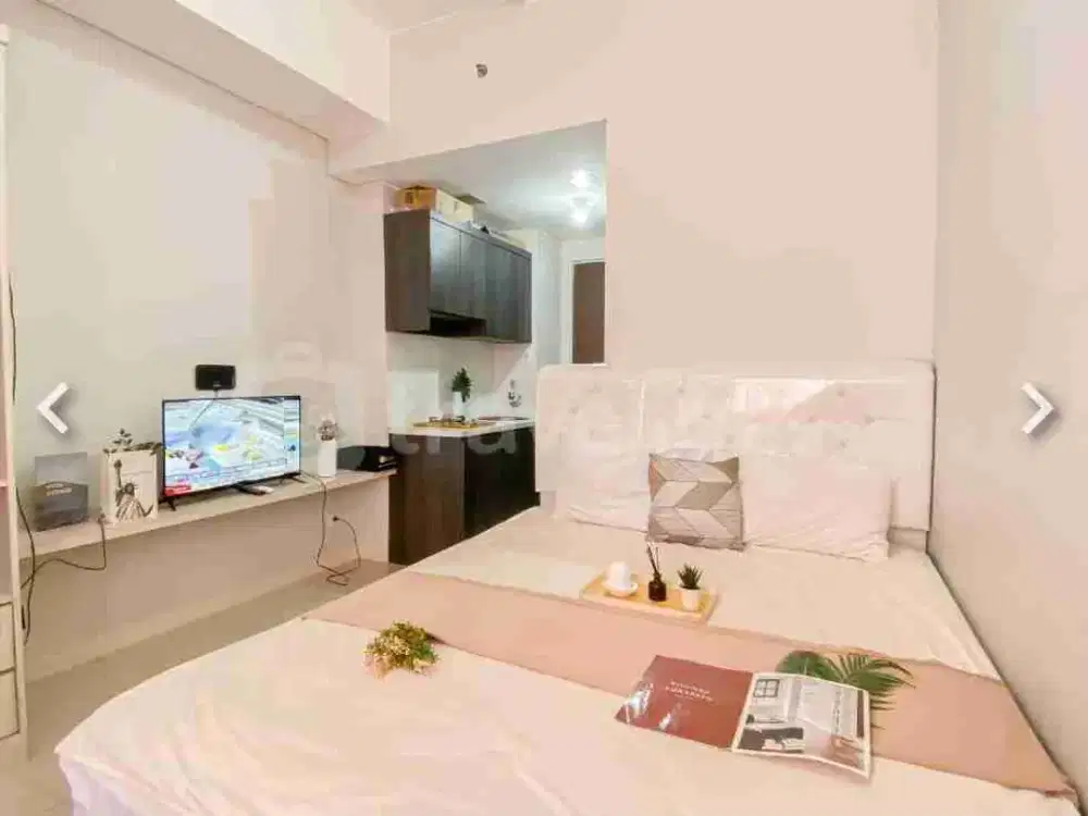 Apartemen Transpark Juanda Bekasi Tipe Studio Full Furnished Lantai Rendah