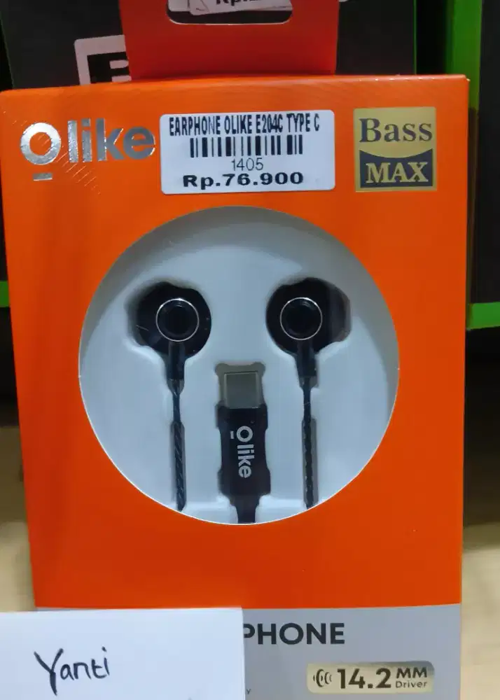 EARPHONE OLIKE E204C TYPE C | ATLANTIS DAHSYAT