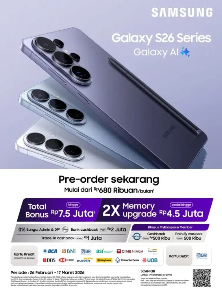 Preorder Samsung S26