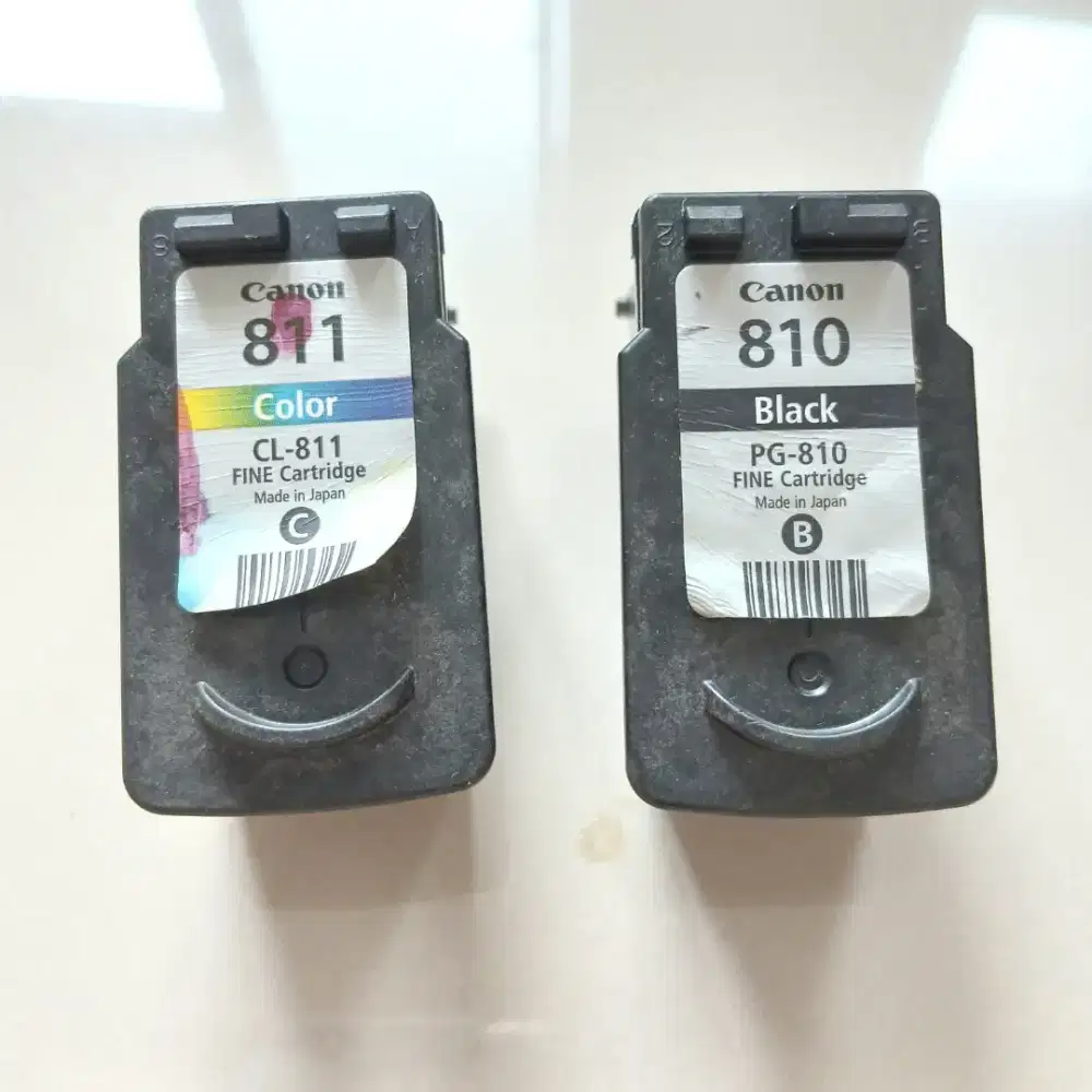 Catridge Canon 810 811 bekas