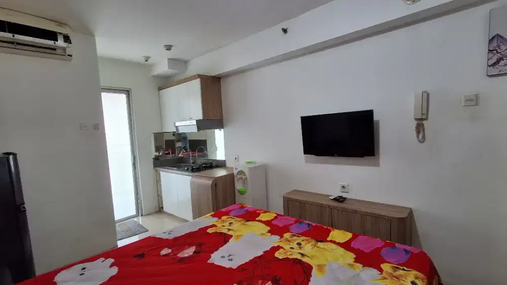 Studio Furnish Bulanan Tahunan Apartemen Bassura City Free IPL