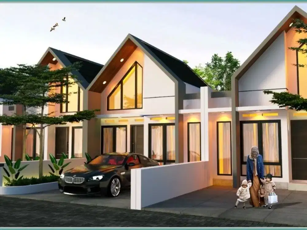 Rumah Murah Sleman One Gate System 6 Km Ke Malioboro Villa Sejuk