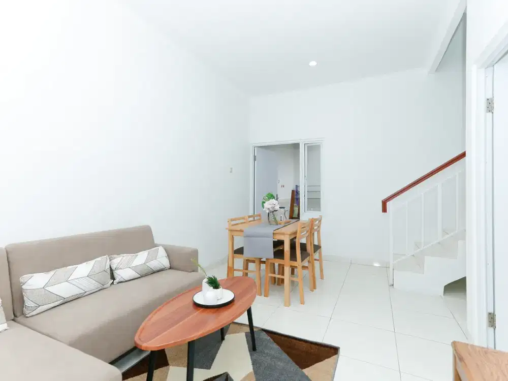 Rumah Bebas Banjir 5 menit ke Stasiun Depok Siap KPR Bisa Nego J-17910