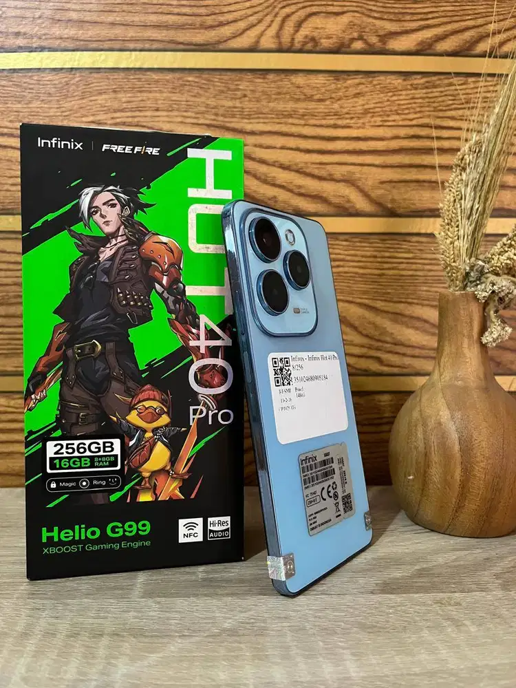 Infinix Hot 40 Pro, Sejutaan.