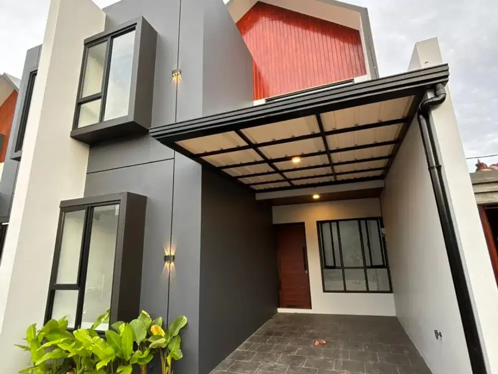 RUMAH SCANDINAVIAN DALAM CLUSTER EXCLUSIVE LOKASI NEMPEL JAKSEL